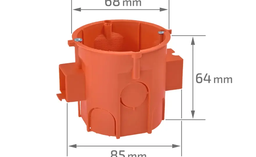 Puszka elektryczna 60/68 mm - Rozwiąż zagadkę wymiarów