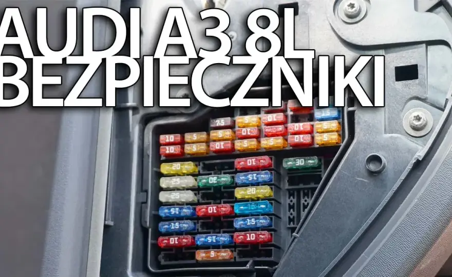 Gdzie są bezpieczniki Audi A3 8P? Odkryj ich lokalizację i funkcje
