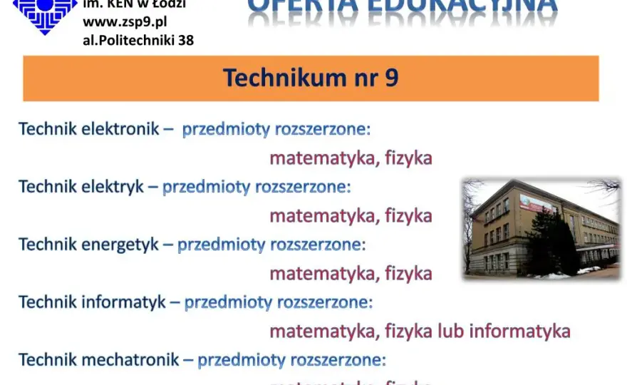 Jakie przedmioty są kluczowe dla technika elektryka? Sprawdź teraz!