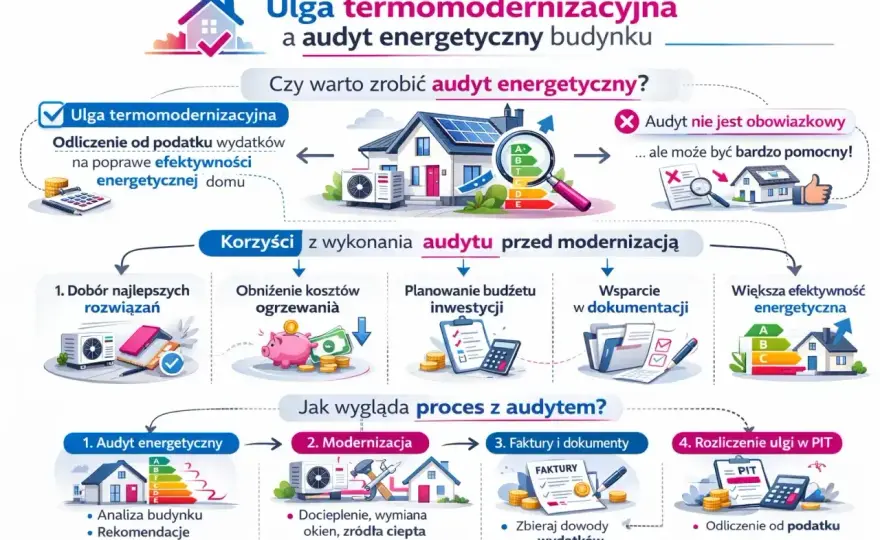Audyt energetyczny - Czy wiesz, gdzie ucieka ciepło z domu?
