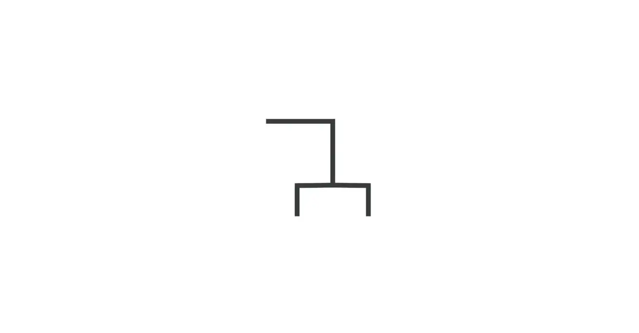 Symbol graficzny przewodu neutralnego.